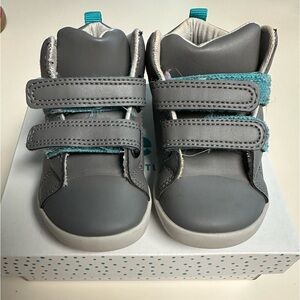 Ten Little Everyday High Tops, Steel Gray in size 5
